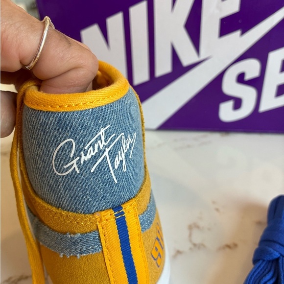 NIKE SB ZOOM BLAZER size 10 MID PRO GT Grant Taylor University Gold - Picture 5 of 7